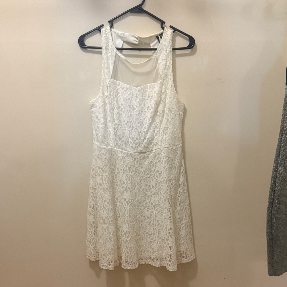 White Lace Dress